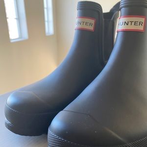 Hunter Chelsea Boots + Socks
